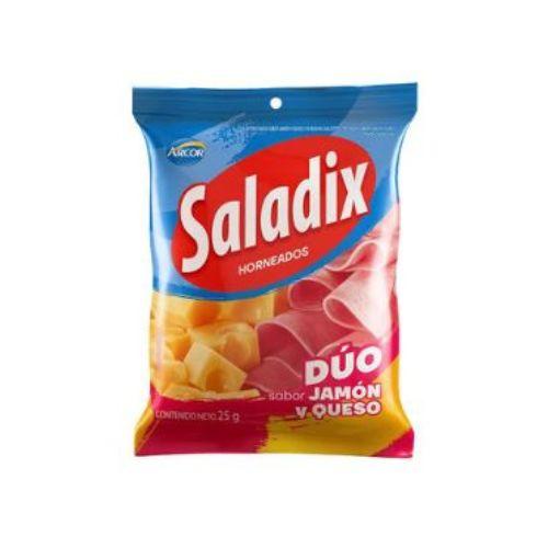 Galletitas SALADIX Dúo (Jamón y Queso) x 30grs. arc